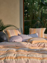 Quilt Cover Set - Campbell Linen House - King Orange