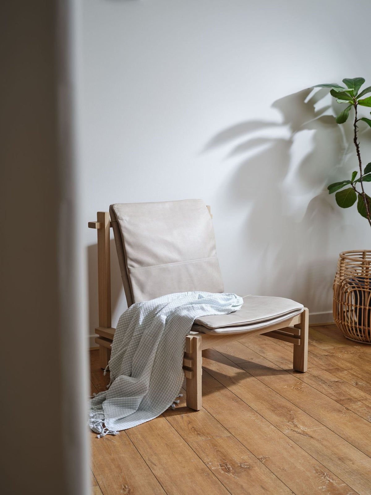 Throw Lorne Jade Linen House - 140cm x 180cm Green