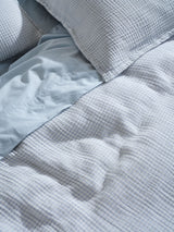 Quilt Cover Set - Rohan Linen House - Super King Blue