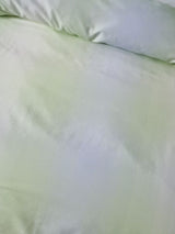 Quilt Cover Set - Sunrise Check Clearwater Linen House - Single Blue