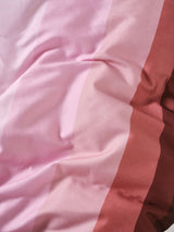 Quilt Cover Set - Sunrise Stripe Bubblegum Linen House - Double Pink