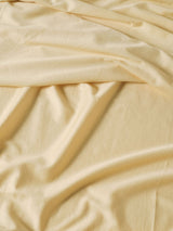 Sheet Set - Surf Wash Butter 400 Thread Count Linen House - Super King Yellow