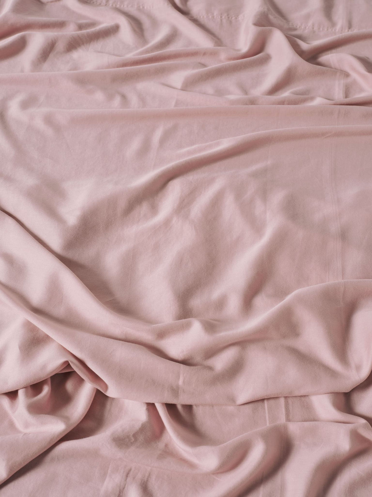 Sheet Set - Surf Wash Dusty Rose 400 Thread Count Linen House - Double Pink