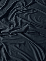 Sheet Set - Surf Wash Midnight 400 Thread Count Linen House - King Blue