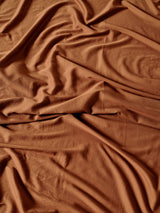 Sheet Set - Surf Wash Rust 400 Thread Count Linen House - Queen Brown