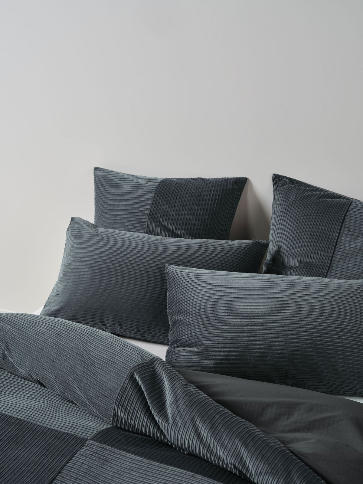 Quilt Cover Set - Tait Bluestone Linen House - King Blue