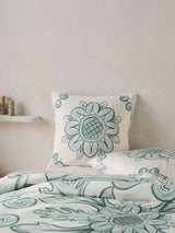 European Pillowcase - Thalia Linen House - 65cm x 65cm Blue