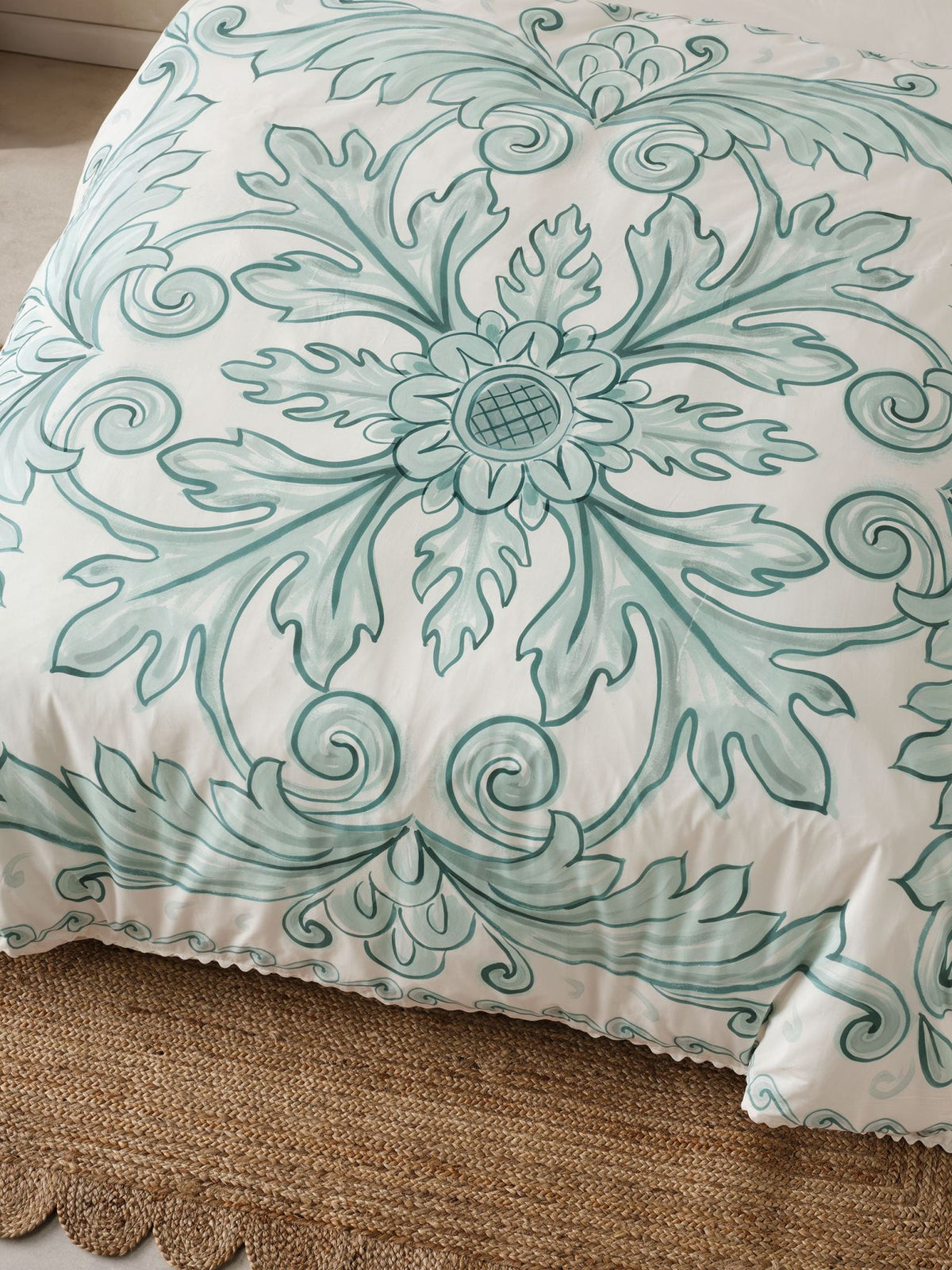 Quilt Cover Set - Thalia Linen House - Double Blue