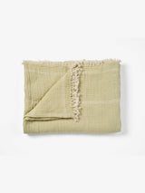 Throw Torquay Pistachio Linen House - 150cm x 200cm Green