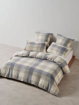 Quilt Cover Set - Wellington Cornflower Linen House - Single Blue