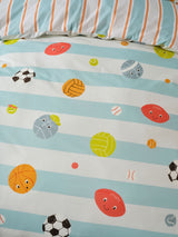 Have a Ball Duvet Cover Set by Linen House Kids - Single (Multi)