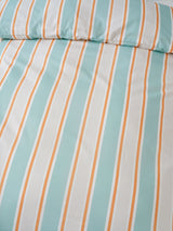 Sailor Stripe Duvet Cover Set by Linen House Kids - Single (Blue)
