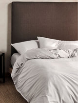 Quilt Cover Set - 400 Thread Count Bamboo Cotton Nara - Double Silver