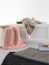 Bath Mat - Reed Toggle Linen House - 50cm x 80cm Grey