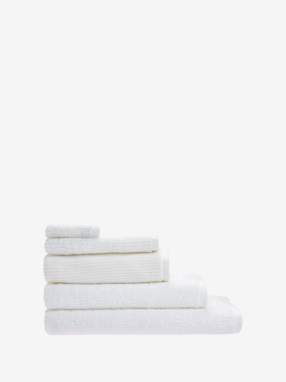 Bath Towel - Reed Linen House - 69cm x 139cm White