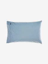 Pillowcase 300 Thread Count Cotton Percale Vienna Linen House - Standard Blue