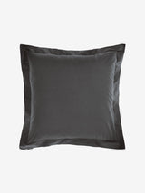 European Pillowcase - 300TC Cotton Percale Vienna - 65cm x 65cm Charcoal