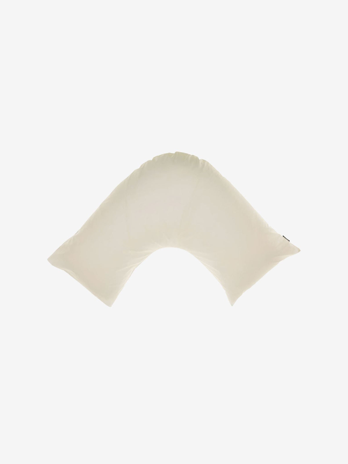 Pillowcase - 300 Thread Count Cotton Percale Vienna Linen - U-Shaped Natural