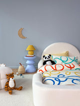 Quilt Cover Set - Squiggle Linen House - Double Multi