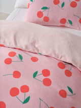 Quilt Cover Set - Cherrylicious Linen House - Double Pink
