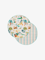 Creatures Great And Small Play Mat Linen House - 120cm Multi