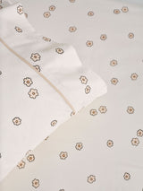 Fitted Sheet - & Pillowcase Set Flower Garden Linen House - King Single Multi