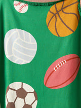 Blanket - Have A Ball Linen House - 120cm x 140cm Green