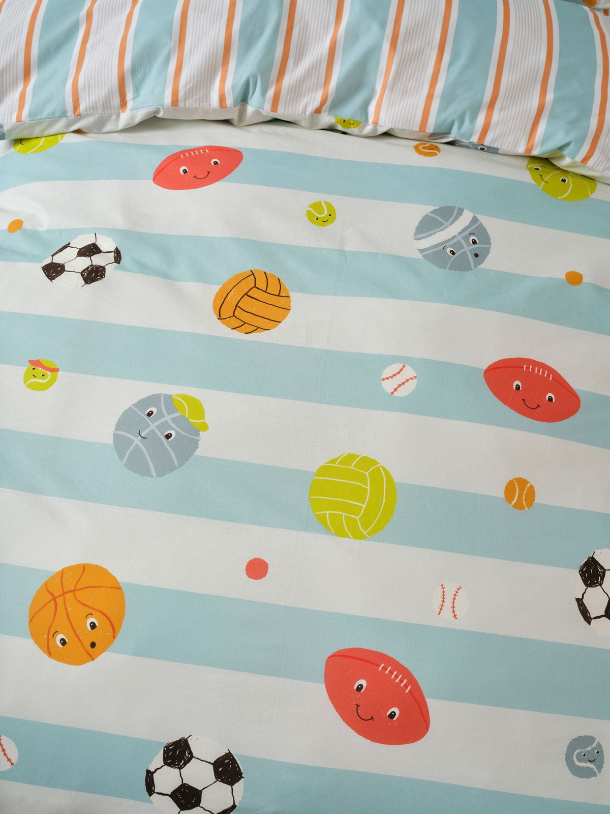 Quilt Cover Set - Have A Ball Linen House - Queen Multi