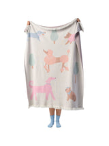 Blanket - Petite Paris Linen House - 120cm x 140cm Pink