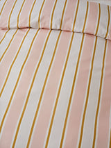 Quilt Cover Set - Sailor Stripe Linen House - Double Pink