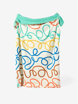 Blanket - Squiggle Linen House - 180cm x 220cm Multi