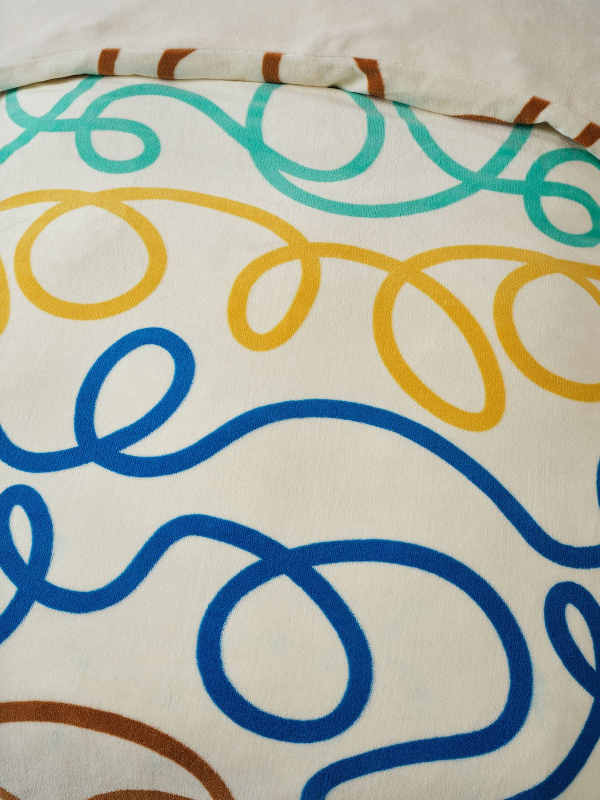 Quilt Cover Set - Squiggle Linen House - Single Multi