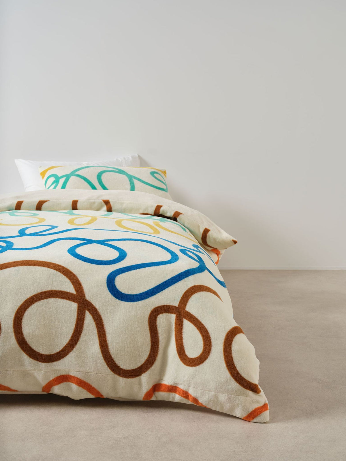Quilt Cover Set - Squiggle Linen House - Double Multi