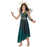 Costume Medusa Girls 6-8 Years