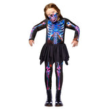 Costume Skeleton Girls 4-6 Years