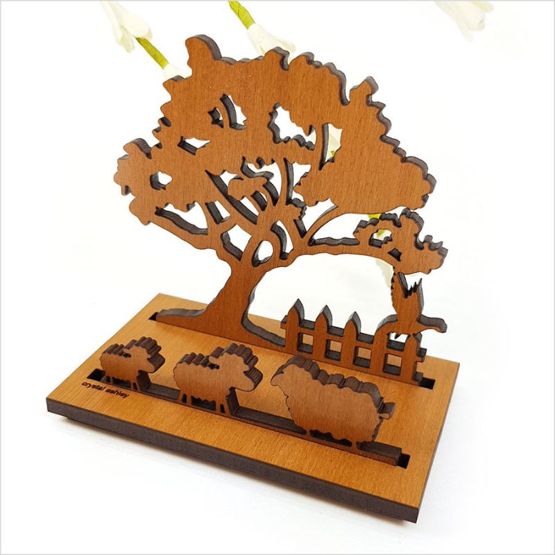 Card Holder - Pohutukawa Tree (9cm)