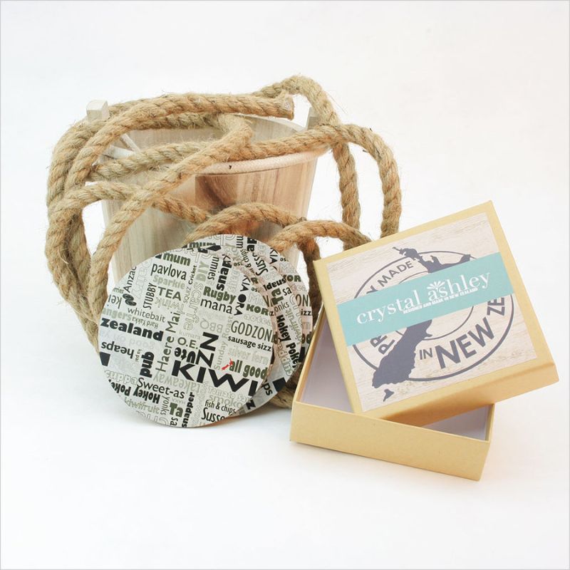 Round Coasters - Newspaper