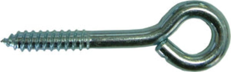 Screw Eye - Zinc Plated #414 4-1/2 X 3/8 Inch Tagged Hindley