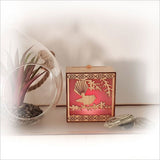 LED Tealight Candle Box - Fantail on Manuka