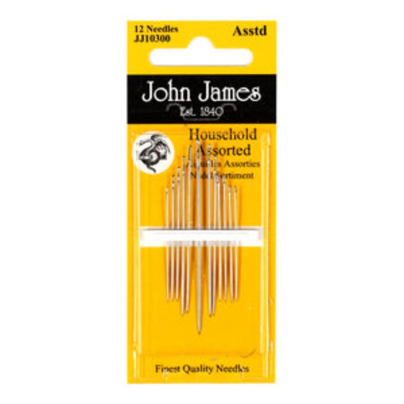 Needles Household Repair Kit 12 Piece Jj10300 - John James