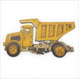 Kids Wall Art - Dump Truck (Pine)