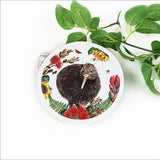 Wall Art - Printed Circle Large Flora + Fauna Kiwi Small (15cm)