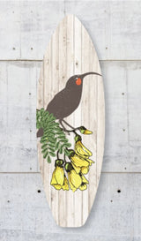 Wall Art- Ply Surfboard Art Huia Plank (50cm)