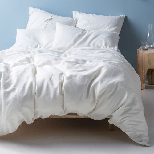 Double Duvet Cover - Set  - Nimes White