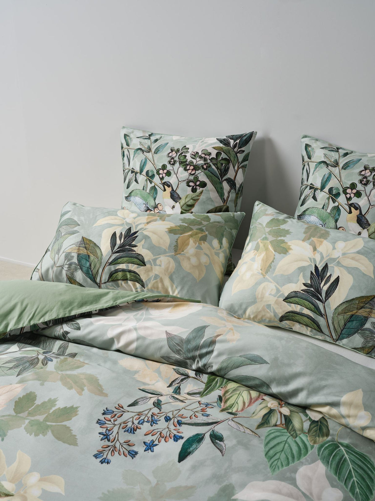 Blair Duvet Cover Set by Linen House - Super King (Jade)