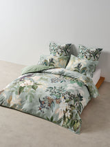 Blair Duvet Cover Set by Linen House - Super King (Jade)