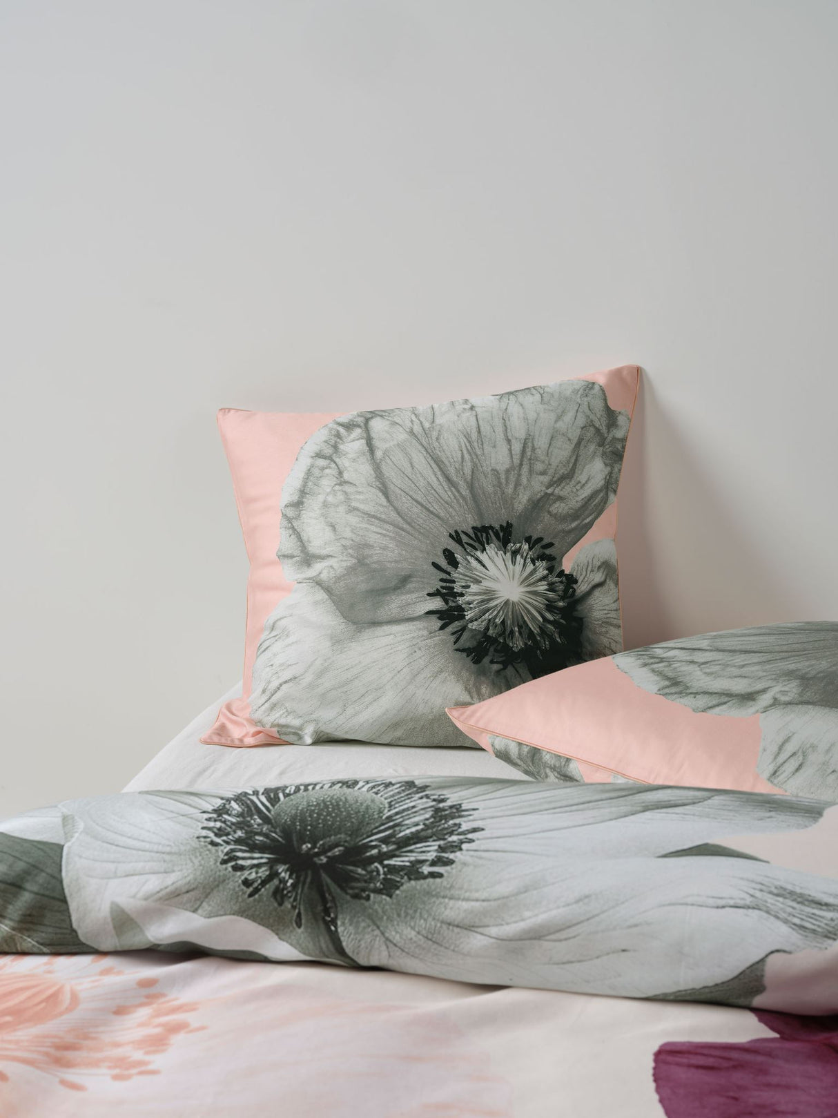 Ellie Duvet Cover Set by Linen House - Queen (Plum)