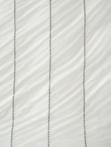 Jerome Duvet Cover Set by Linen House - King (White)