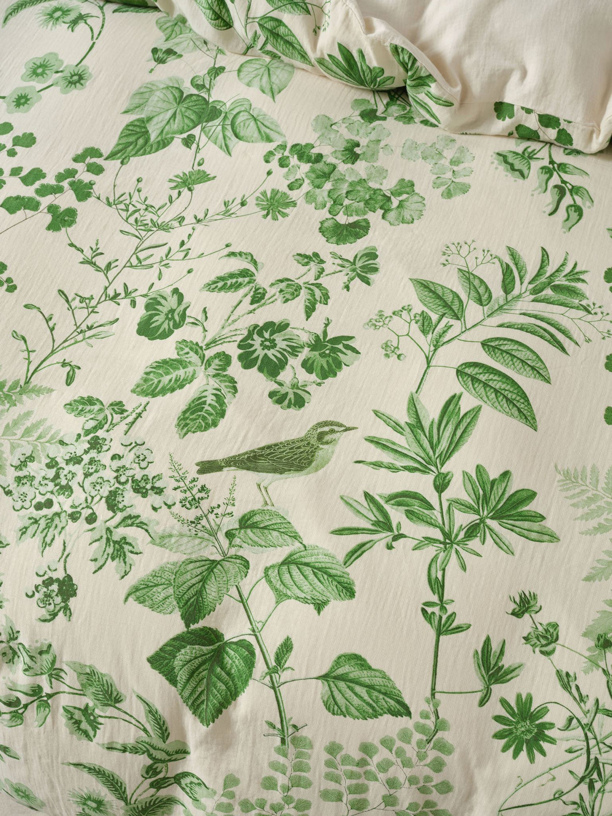 Lindy Duvet Cover Set by Linen House - Super King (Natural)