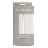 Little Bamboo Jersey Fitted Sheet Bassinet 2pk Natural - Little Bamboo